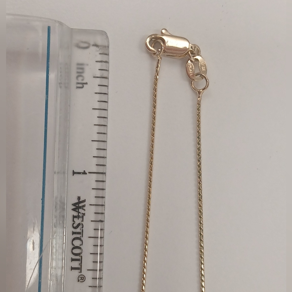 Nwot 18k Gold Plated Cross Star Pendant On 16" Chain/ Necklace by Pretty Bird - Picture 8 of 9